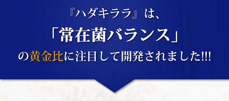 常在菌バランス